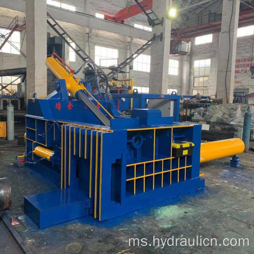 Scrap Baler Untuk Menekan Keluli Besi Aluminium